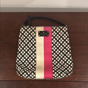 Kate Spade flower print crossbody
